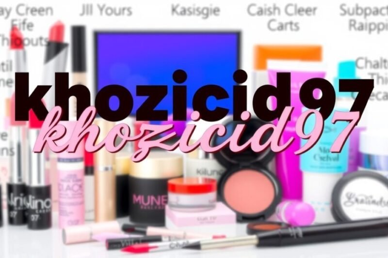 Unlocking the Benefits of Khozicid97 in Cosmetics: A Game Changer for Beauty Products